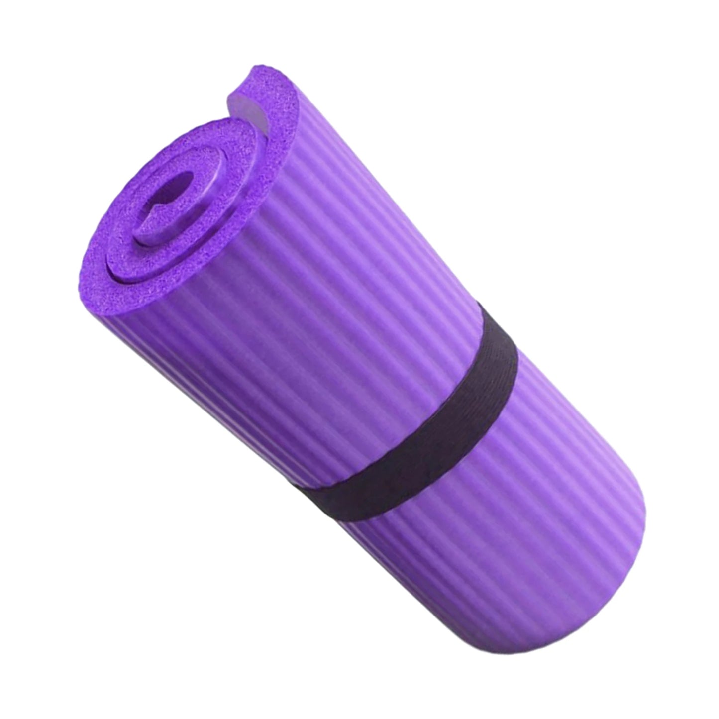 Yoga Mat 15mm Thick - Portable Fitness & Pilates Support
