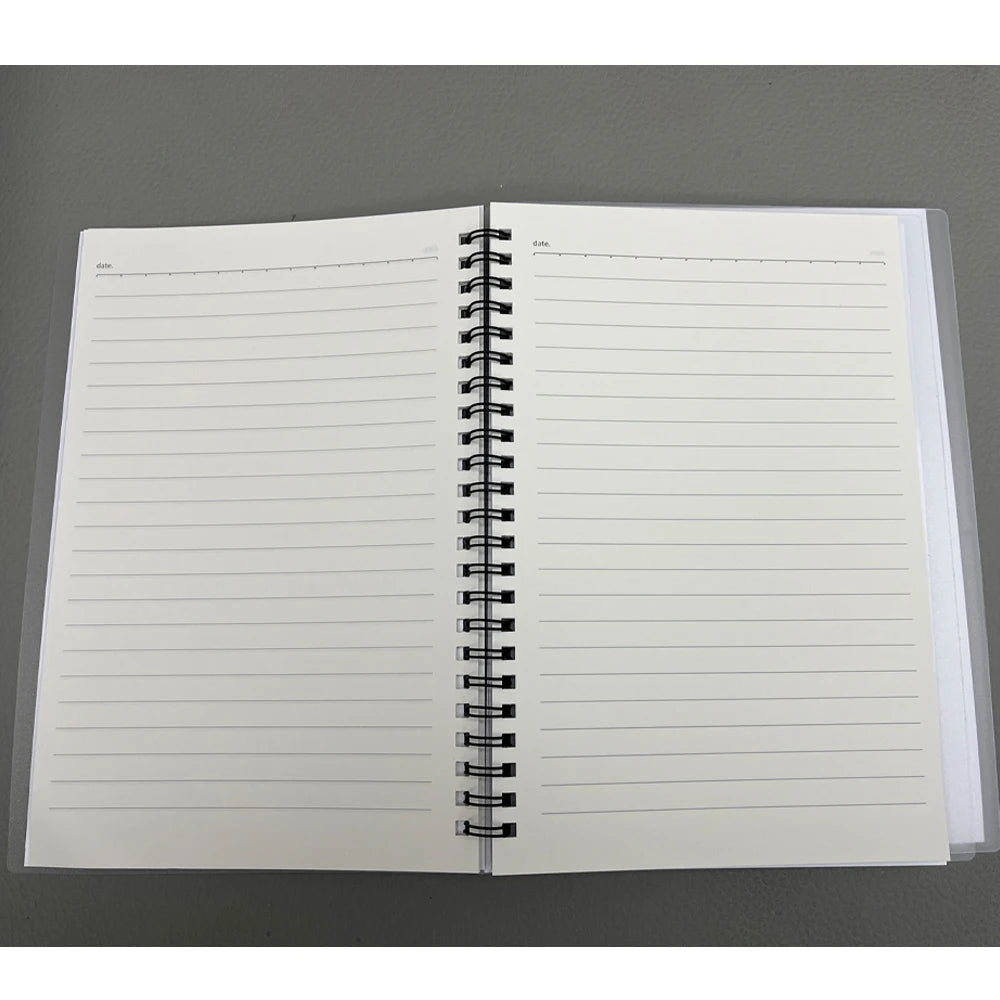 "Write Something Today that Your Future Self Will Thank You For" A5 Spiral Notebook Positive Journal - Do Something Today