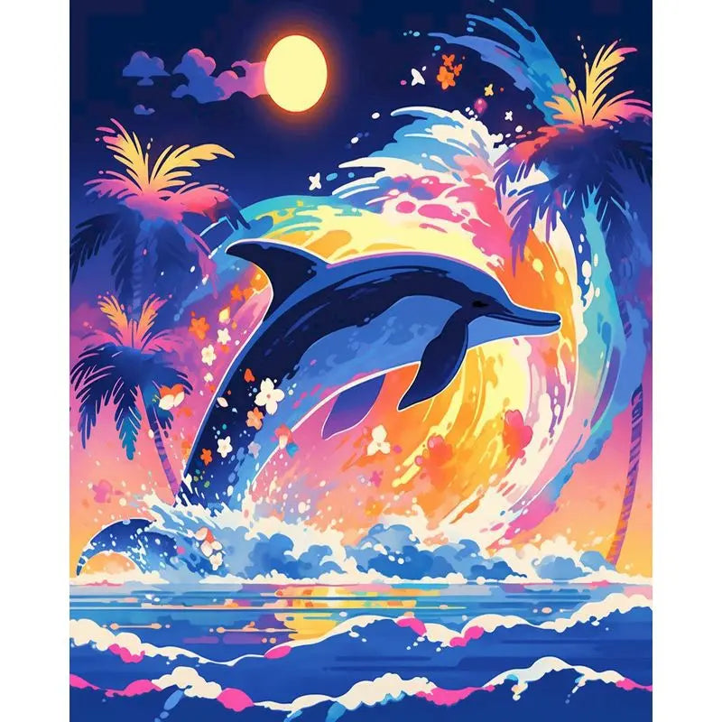 Paint By Numbers Kit - Adult Canvas Art Set