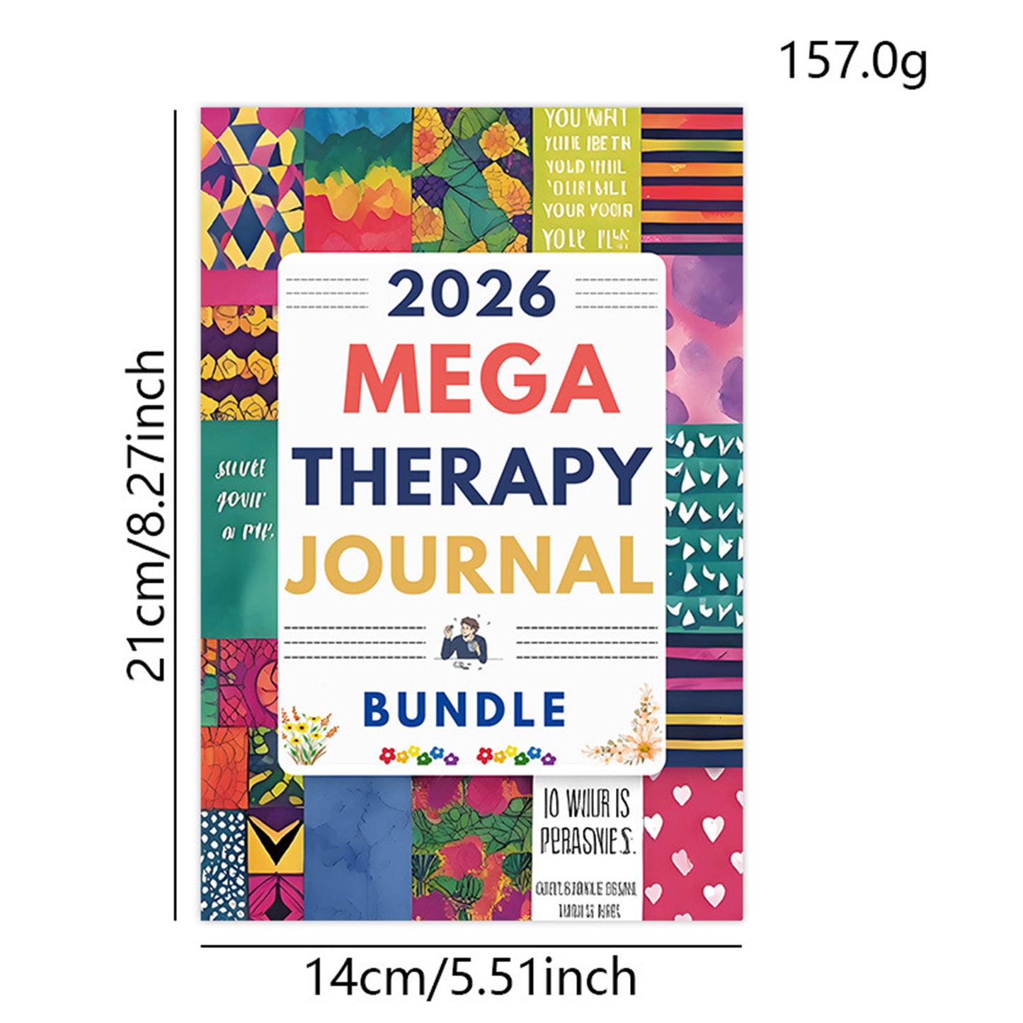 MEGA Therapy Journal: Guided Self-Care Writing Tools
