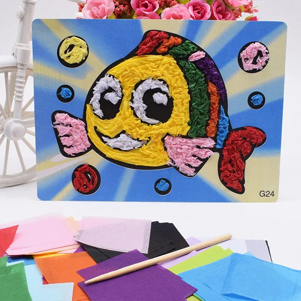 DIY Crafts Kit: Felt Paper Cake for Kids