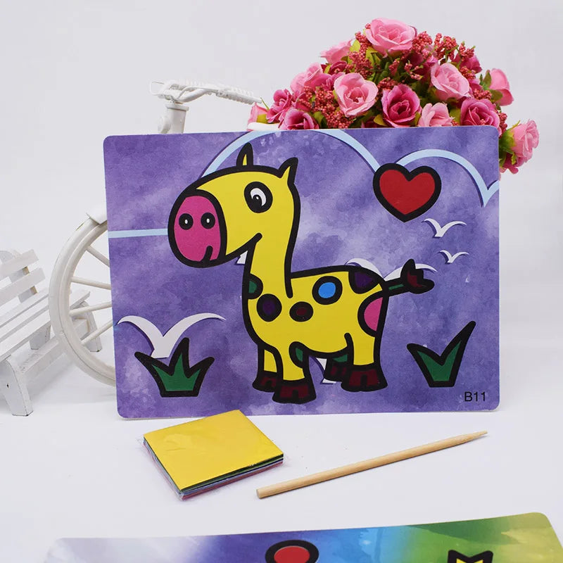 DIY Crafts Kit: Felt Paper Cake for Kids