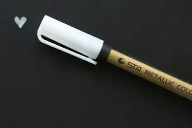 Metallic Color Pen for Dark Paper & DIY Projects