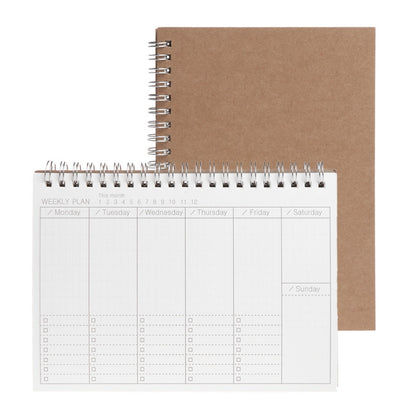 Planner Book: Eco-Friendly Monthly Weekly Daily Agenda