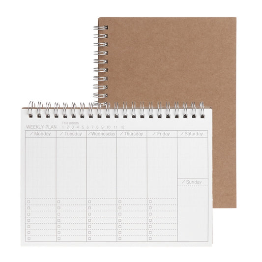 Planner Book: Eco-Friendly Monthly Weekly Daily Agenda