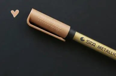 Metallic Color Pen for Dark Paper & DIY Projects