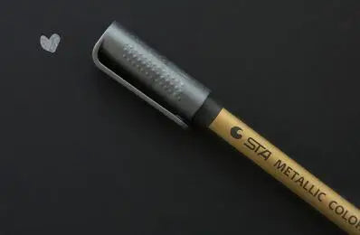 Metallic Color Pen for Dark Paper & DIY Projects