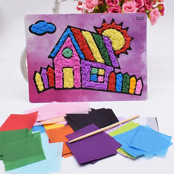 DIY Crafts Kit: Felt Paper Cake for Kids