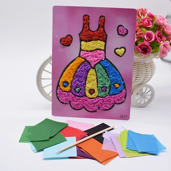 DIY Crafts Kit: Felt Paper Cake for Kids
