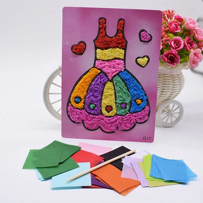 DIY Crafts Kit: Felt Paper Cake for Kids
