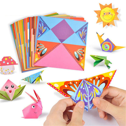 Origami: Montessori 3D Animal Origami - 54 Pages Kids Craft Kit