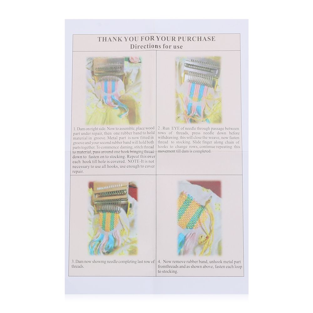 Stitching: Metal DIY Textile Tools - Speedweve Loom for Beautiful Stitching