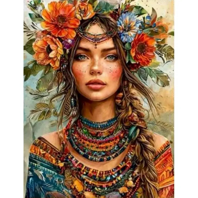 Paint by Numbers: Abstract Paint by Numbers Kit - Unique Acrylic Wall Art