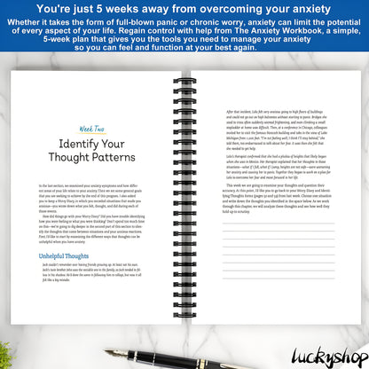 Anxiety Relief: 5-Week Workbook to Heal Your Mind