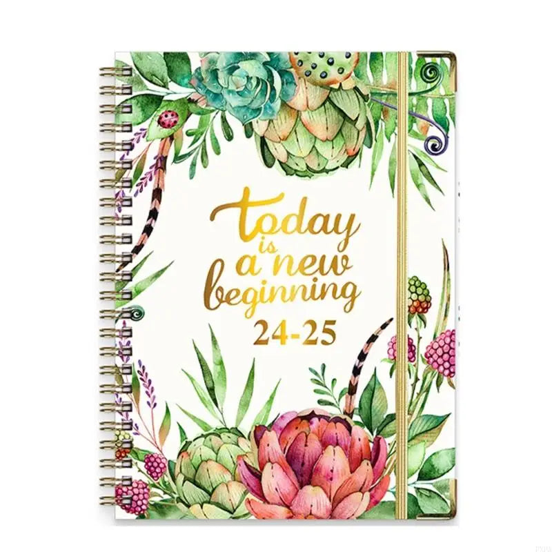 Planner Book: Weekly & Monthly with Pocket