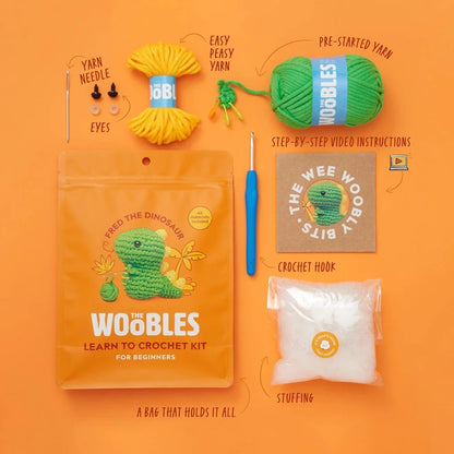 Crochet Stuffed Animal Kit: DIY Beginner Yarn Set