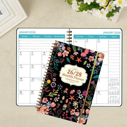 Planner Book: 3-Year Calendar for School