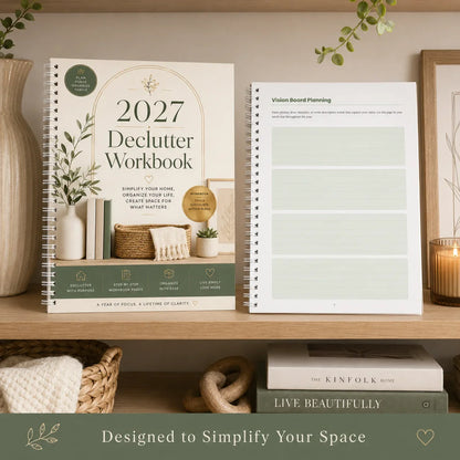 54 Pages Declutter Workbook Planner Journal Ultimate Guide to Organize Home, Clear Chaos, Declutter Room, Cleaning Goals