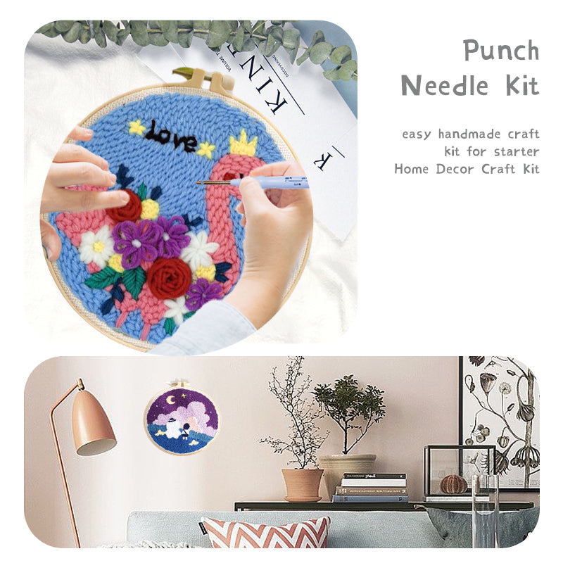Embroidery Starter Kit: RUOPOTY Punch Needle for Beginners