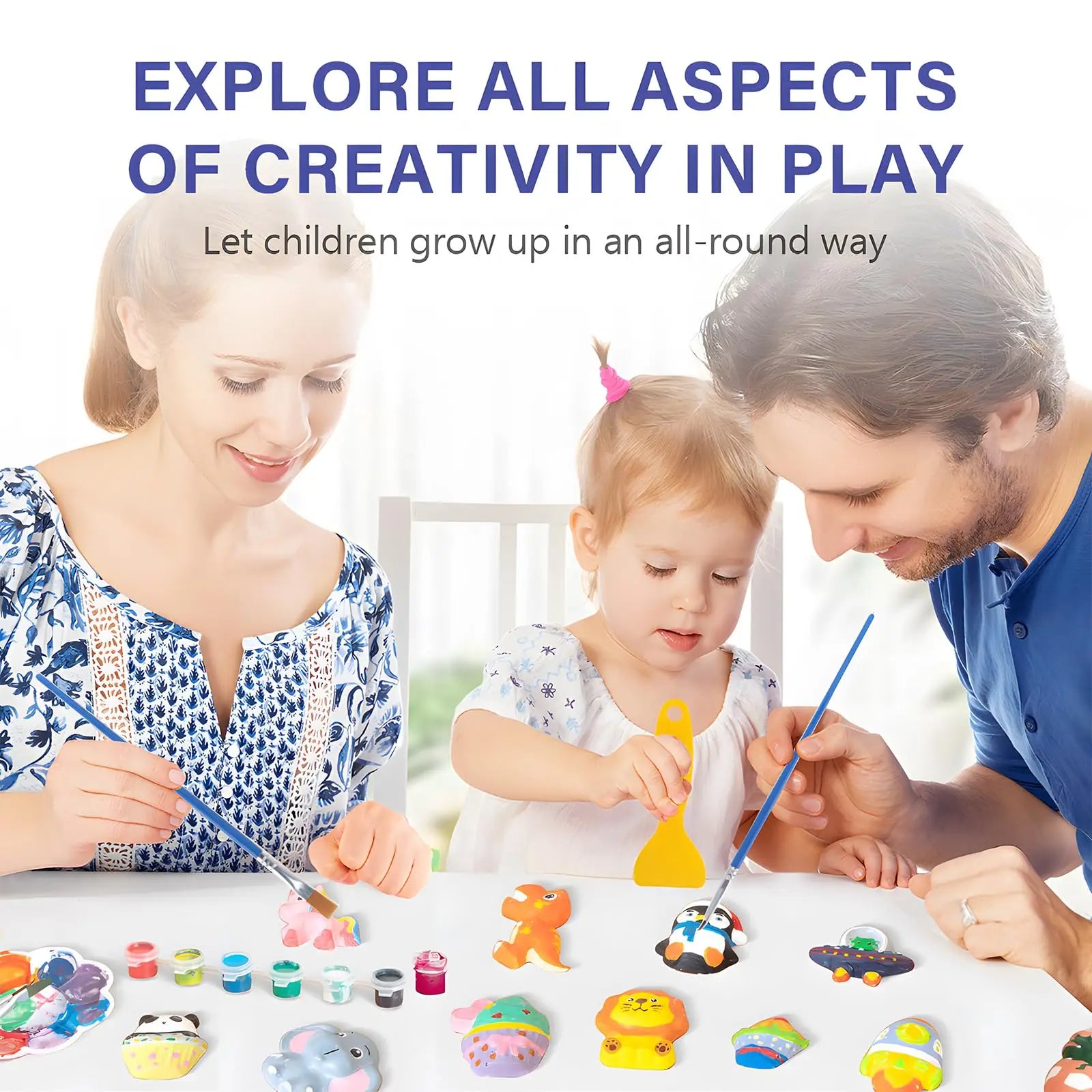DIY Dinosaur Painting Kit - Creative Arts & Crafts Set