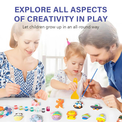 DIY Dinosaur Painting Kit - Creative Arts & Crafts Set
