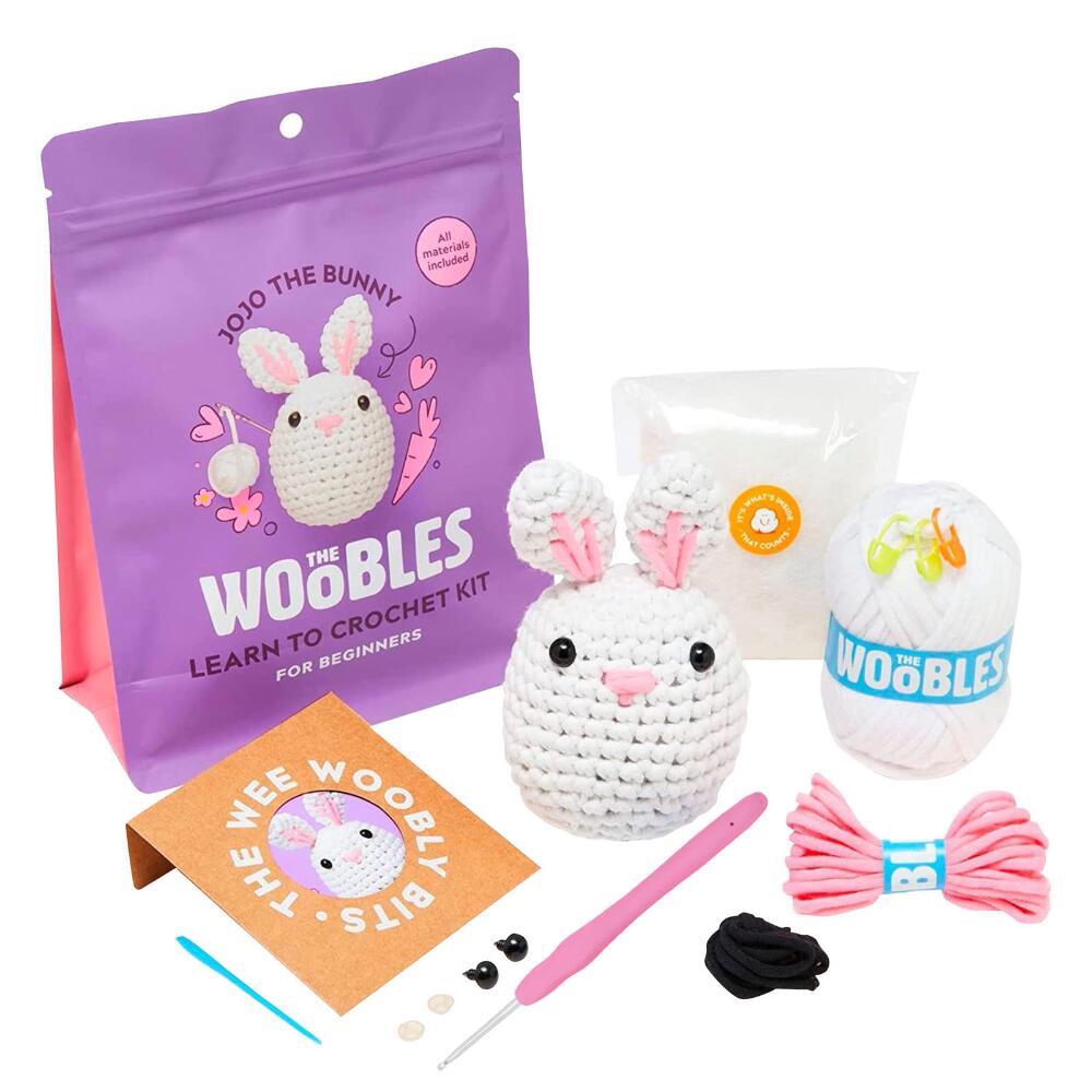 Crochet Animal Kit: DIY Yarn Set for Beginners