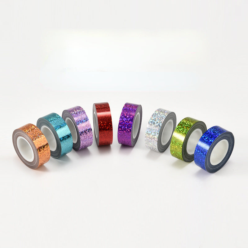 Colorful Laser Washi Tape - DIY Scrapbooking & Labeling