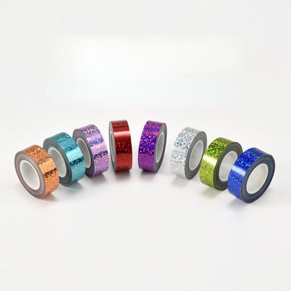 Colorful Laser Washi Tape - DIY Scrapbooking & Labeling
