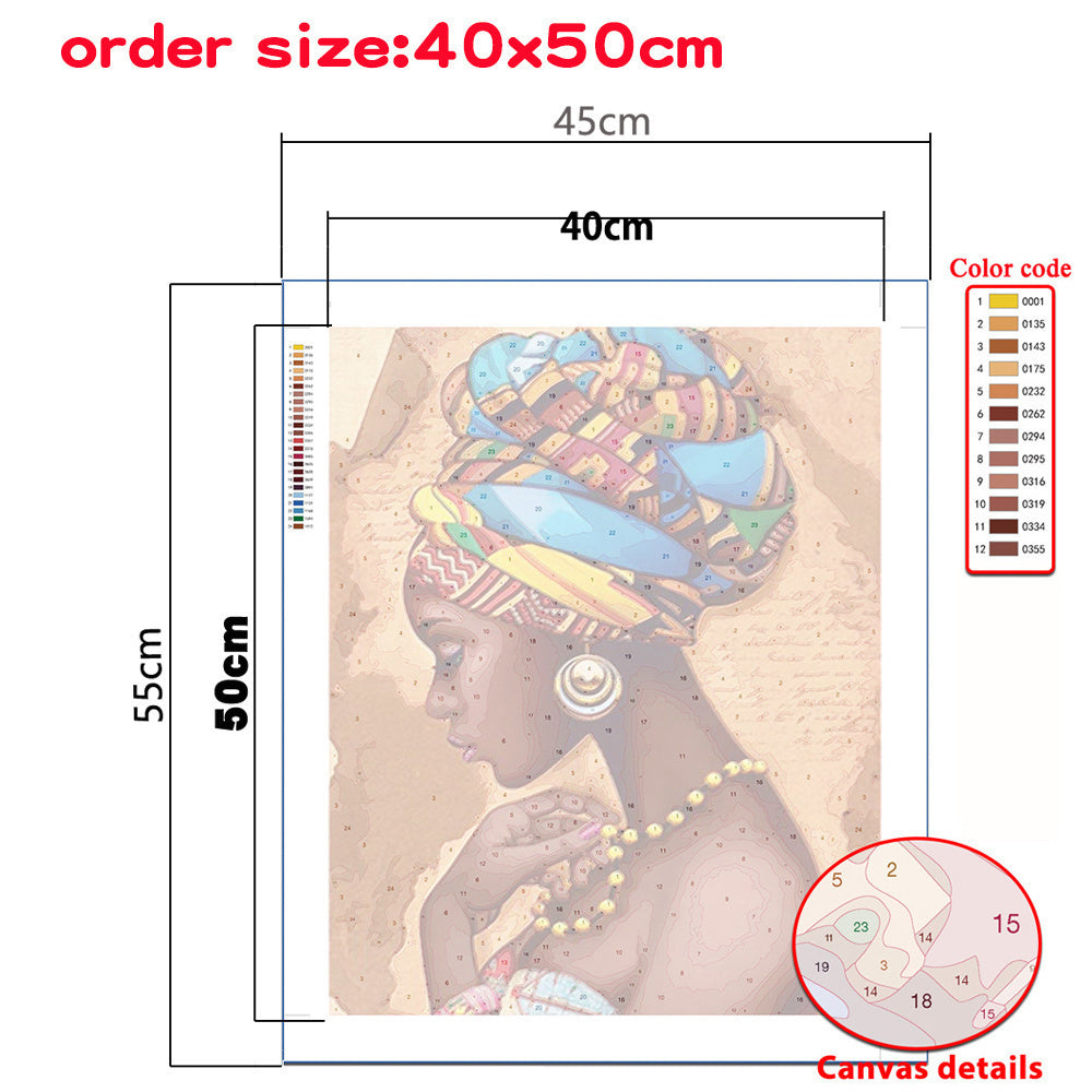 Paint By Numbers Kit - Classic House 40x50 Acrylic Set