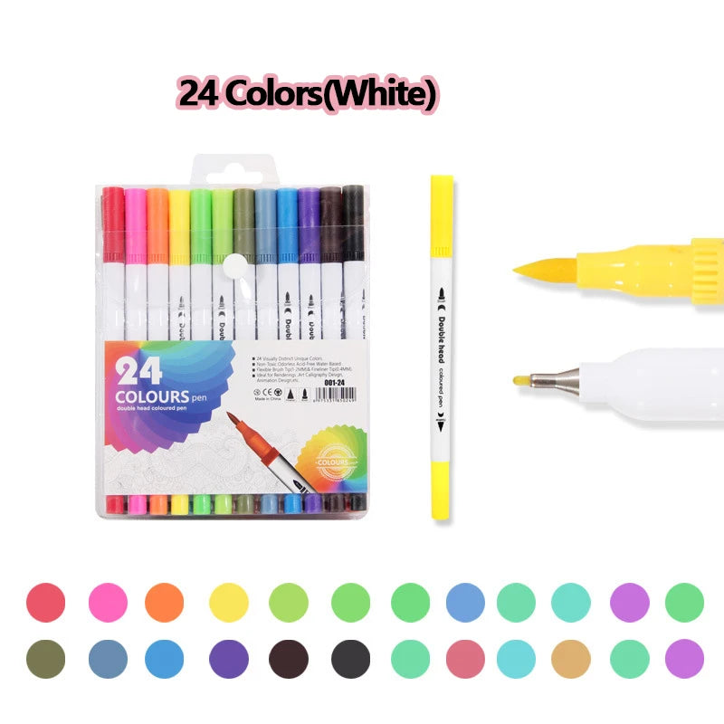 24 Colors-White