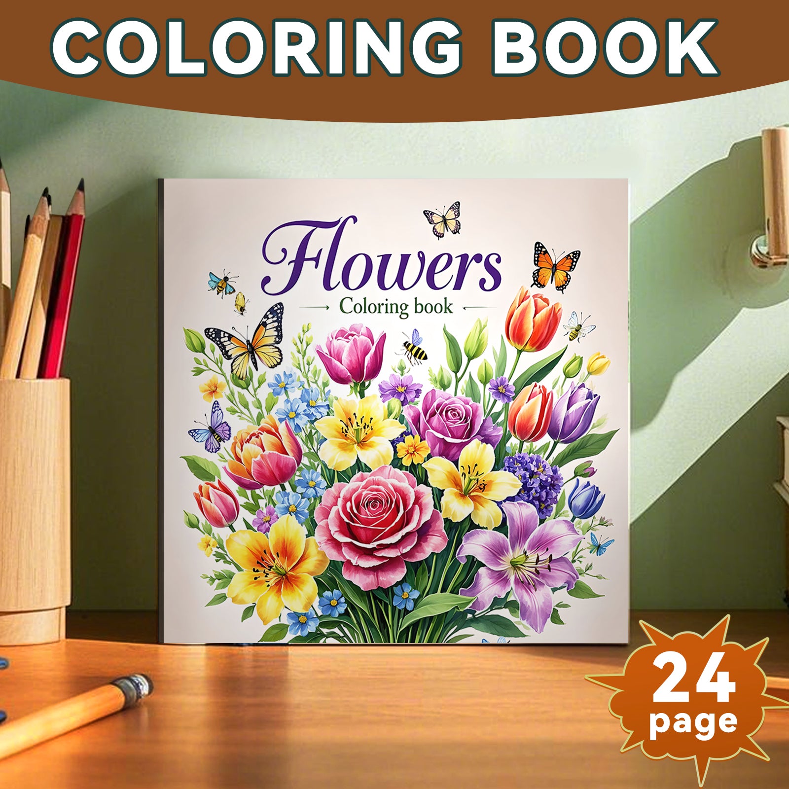 Adult Art Coloring Book: Stress Relief & Creativity