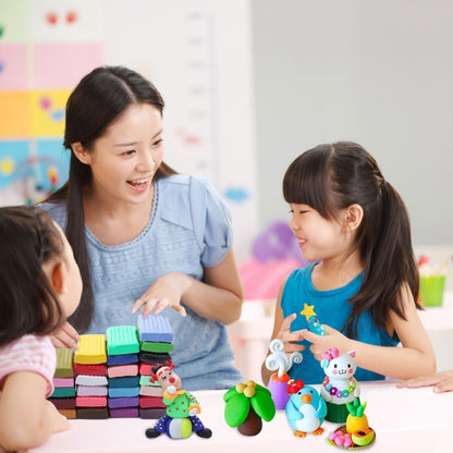 Polymer Clay Set 24/36/50 Colors - Soft Oven Bake for Kids