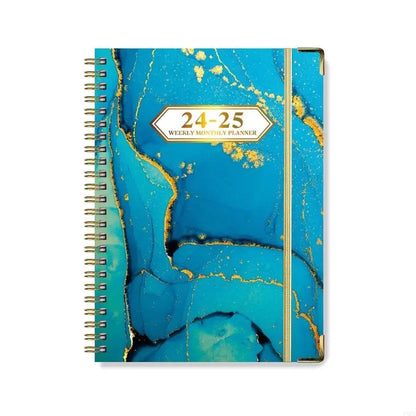 Planner Book: Weekly & Monthly with Pocket