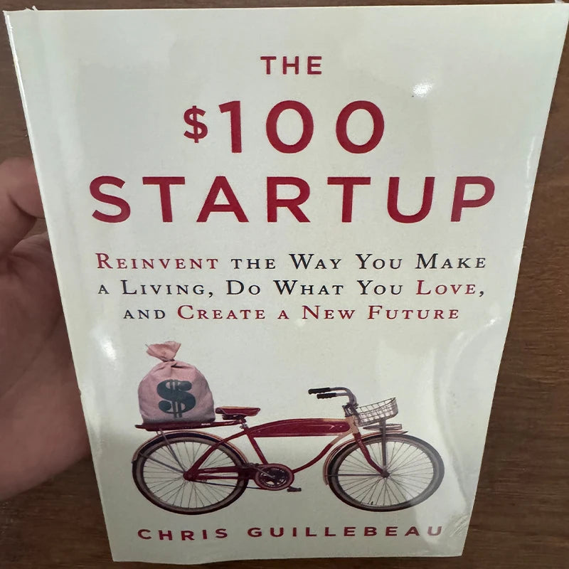 The $100 Startup Chris Guillebeau Reinvent Make A Living Do What You Love Business Startup Self Development Paperback Book
