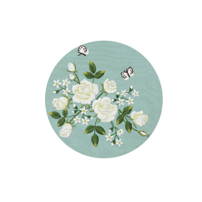 Embroidery Kit: Beginner Cross Stitch Flower Set