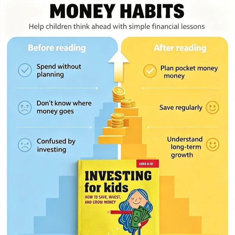 Teach Children How To Save, Invest and Increase Value | Learn Books about Budgeting and Smart Financial Management Habits.
