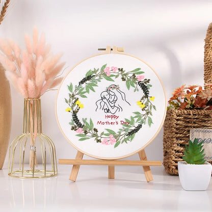 Embroidery Kit: Beginner Cross Stitch Set, Multi Pattern