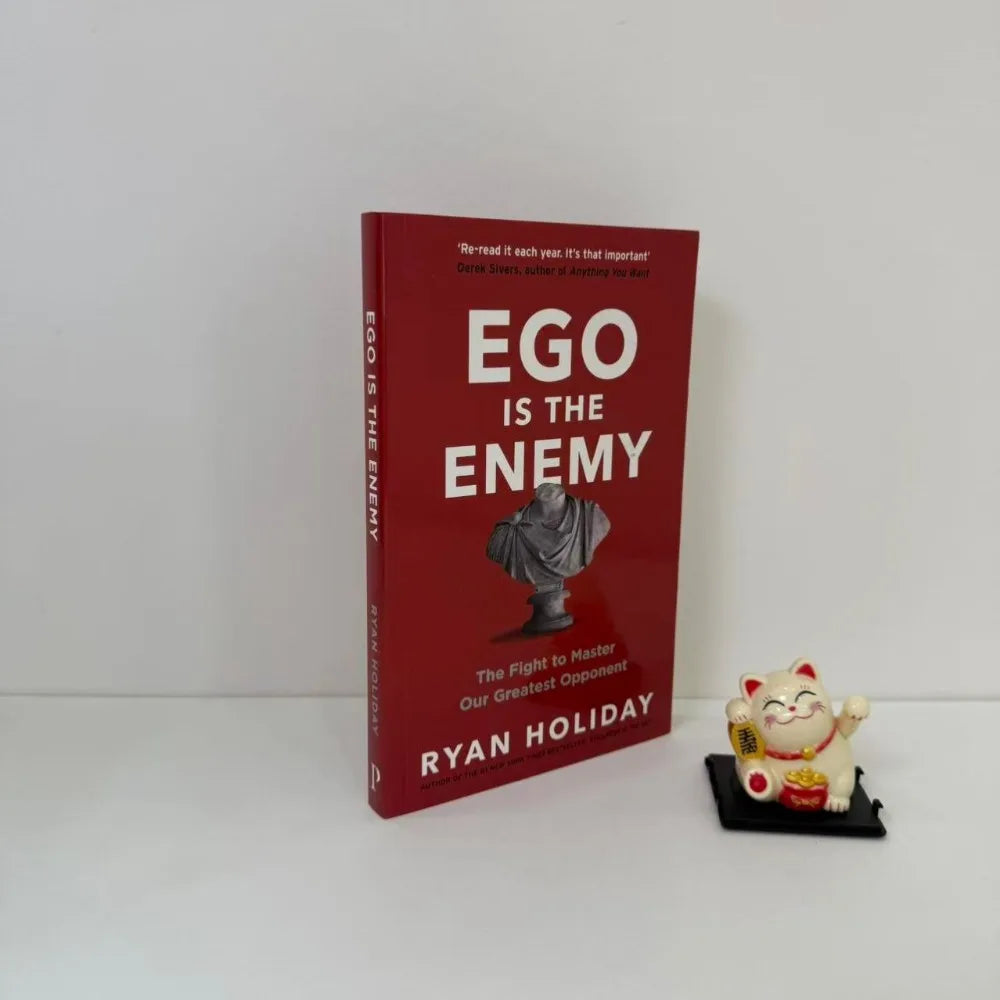 Ego Is The Enemy Ryan Holiday English Self Growth Readers Paperback Mindset Mastery Self Improvement Book Free Shipping