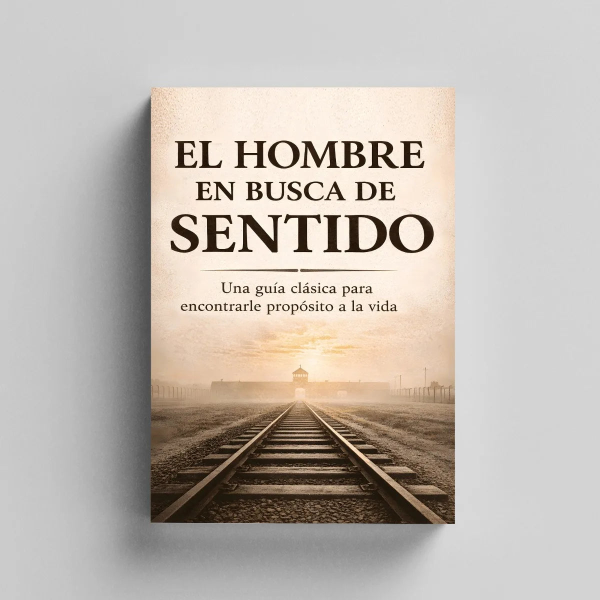 El Hombre en Busca de Sentido, Spanish Language Edition, Inspirational Self-Help Book on Meaning, Purpose, Hope, Resilience