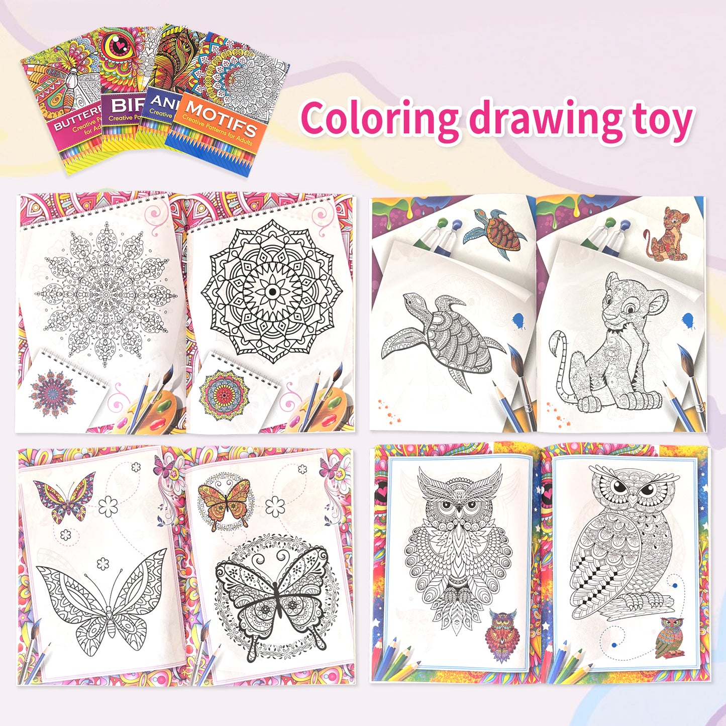 Coloring Book: Adult Advanced Coloring Book - Creative Patterns & Designs