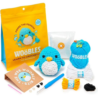 Crochet Stuffed Animal Kit: DIY Beginner Yarn Set