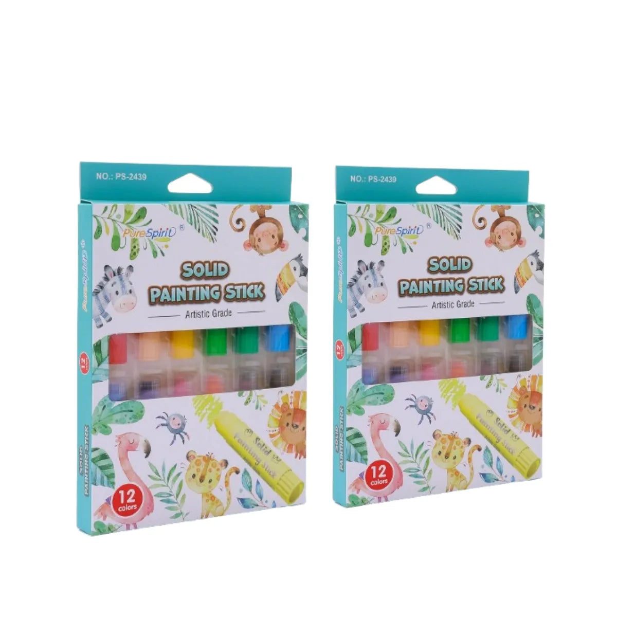 Washable Paint Sticks - 8/12 Colors for Kids & Students