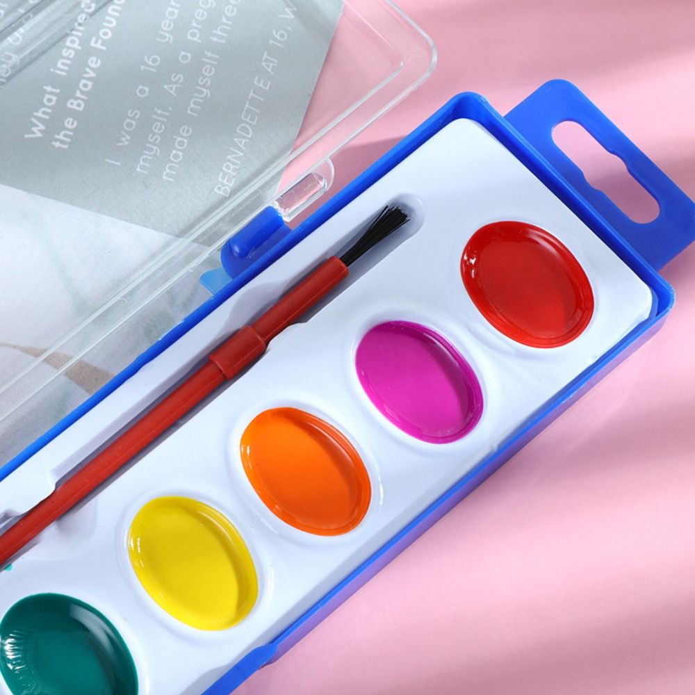 Washable Watercolor Paint Set - 8/12/16 Colors for Kids
