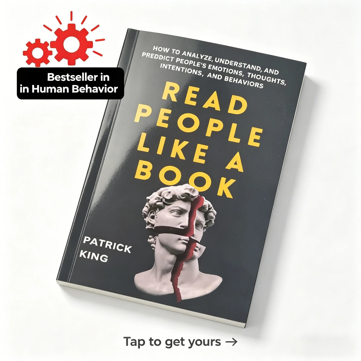 Read People Like A Book By Patrick King Psychology Self Help Book Analyze People's Emotions Thoughts Intentions Behaviors