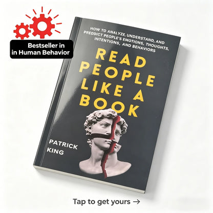 Read People Like A Book By Patrick King Psychology Self Help Book Analyze People's Emotions Thoughts Intentions Behaviors