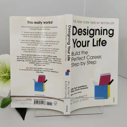 2 Books Set Focus Success & Life Planning: Deep Work + Designing Your Life English Self Improvement Books