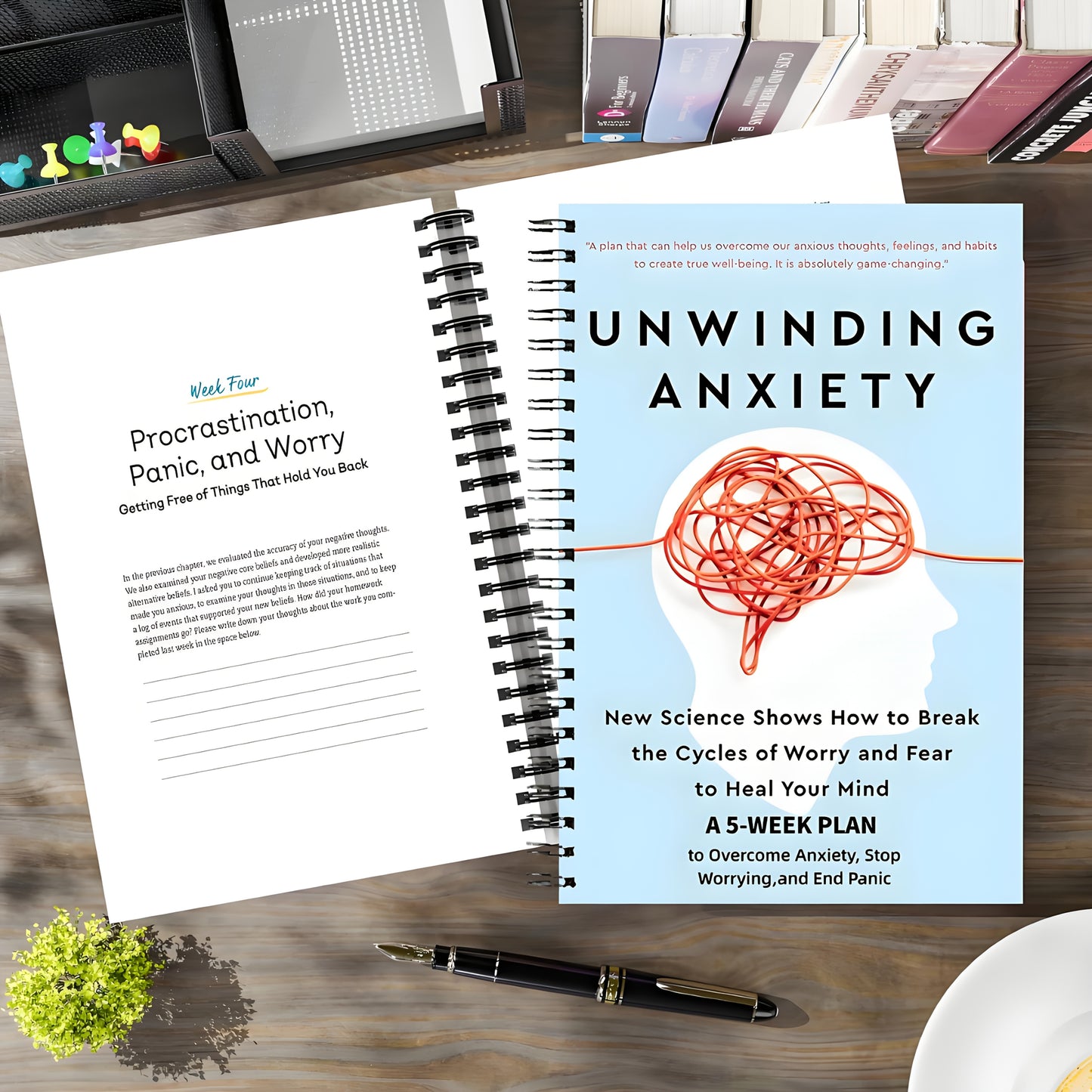 Anxiety Relief: 5-Week Workbook to Heal Your Mind