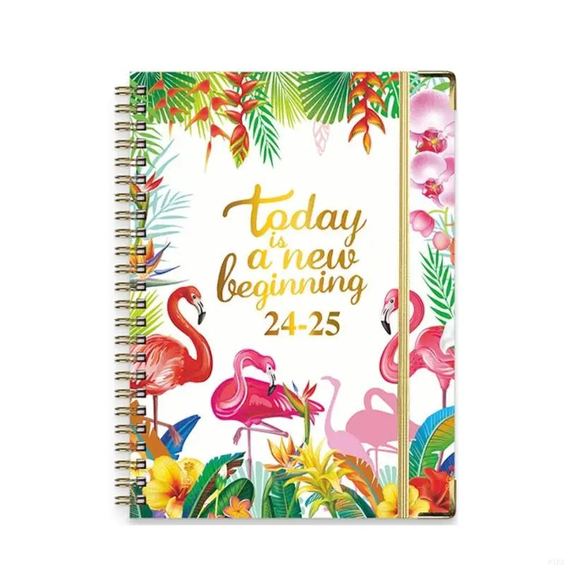 Planner Book: Weekly & Monthly with Pocket