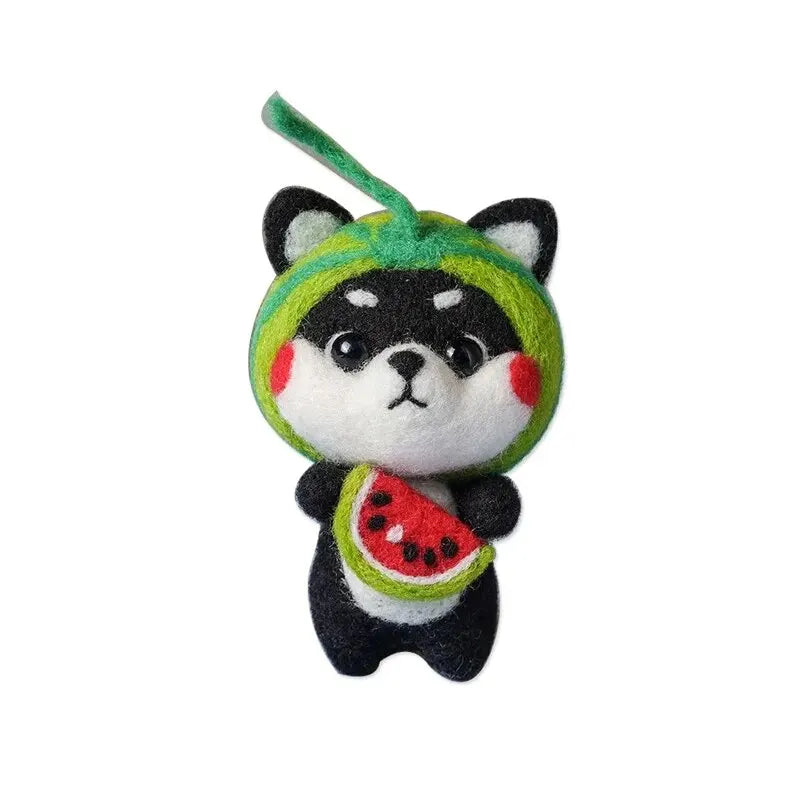 Wool Felting Kit: DIY Animal Toy Needlework Starter