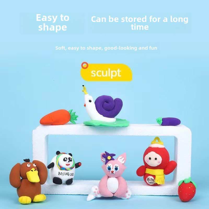 Non-Toxic Clay Set - Ultra-Light 12, 24, 36 Colors Refill